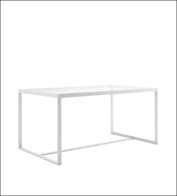 blau white high table 150 product image 2 700x773 - Hoher Tisch Blau - Gandia Blasco