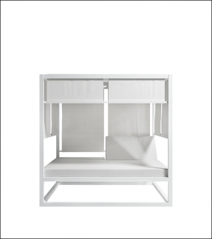 daybed white 1 700x792 - Tagesbett - Gandia Blasco