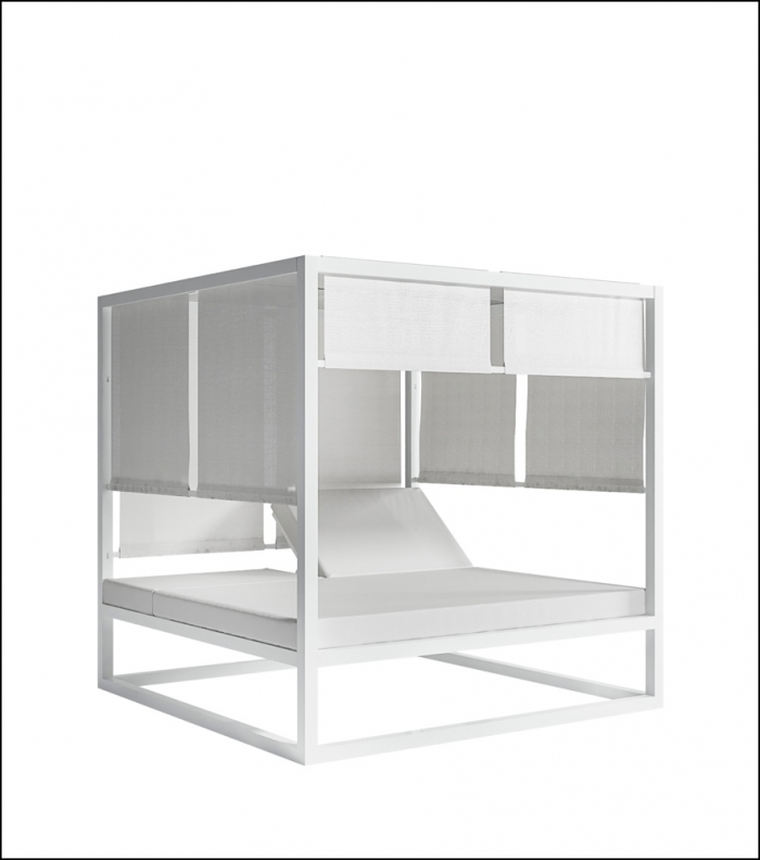 daybed white 2 700x792 - Tagesbett - Gandia Blasco